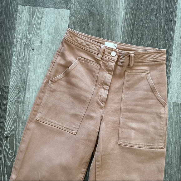 Aritzia Wilfred Free Modern Utility Pant Terracotta - Picture 4 of 5